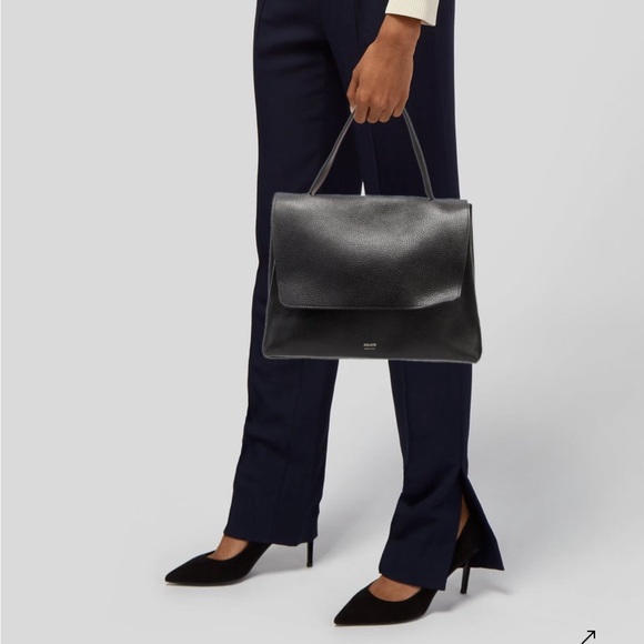 Khaite Black Leather Lia Bag Lrge - Picture 2 of 3